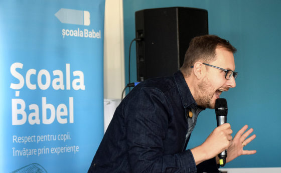 Alec Blenche la Școala Babel, Octombrie 2019